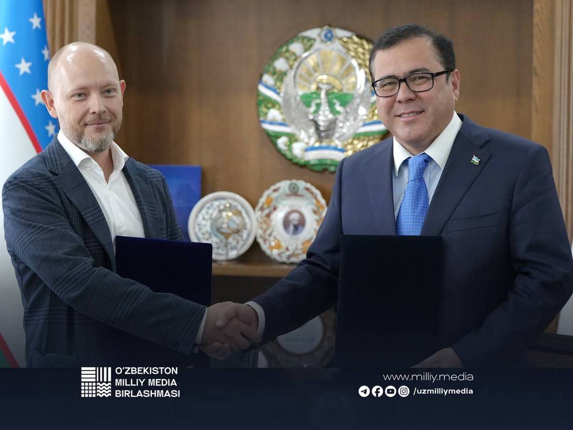 Меморандум о взаимопонимании между Национальным медиаобъединением Узбекистана и «Euronews» подписан