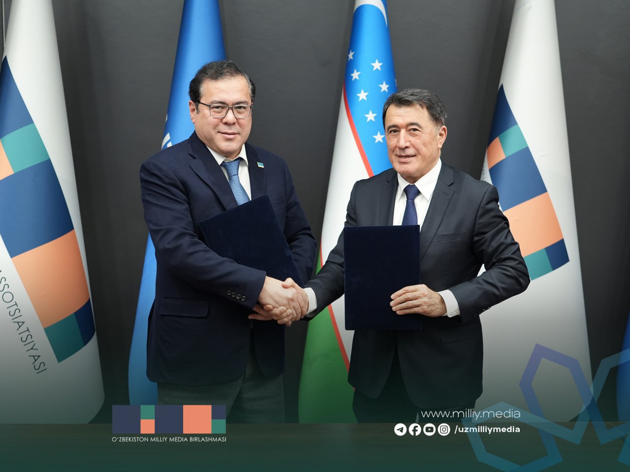 Подписан меморандум о сотрудничестве между Национальной медиа ассоциацией Узбекистана и Ассоциацией искусственного интеллекта Центральной Азии