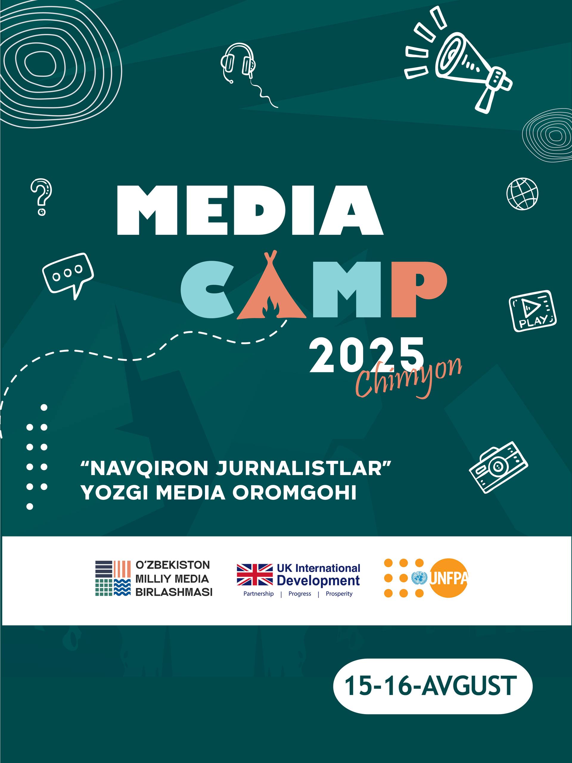 Запускается долгожданный летний медиа-лагерь "Навқирон журналистлар" - 2025!