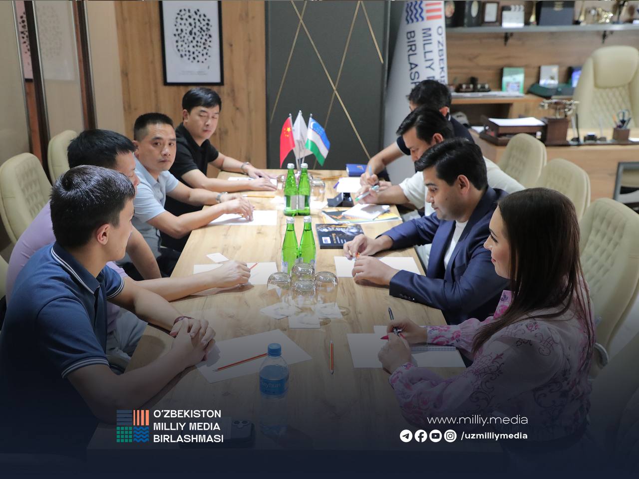 Национальная медиa-ассоциация Узбекистана и китайская компания “Changnan” обсудили перспективы сотрудничества
